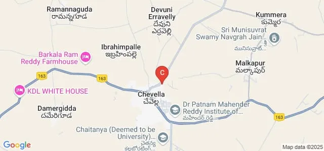 Government Degree College, Chevella Map