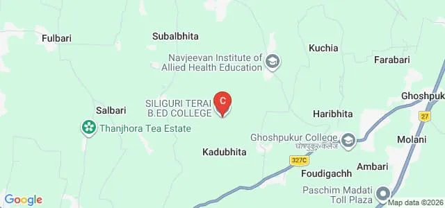 Siliguri Terai B Ed College, Darjeeling Map