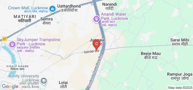 Maa Bhagwati College of Pharmacy, Lucknow Map