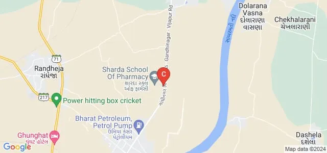 Navsarjan School of Technology, Gandhinagar Map