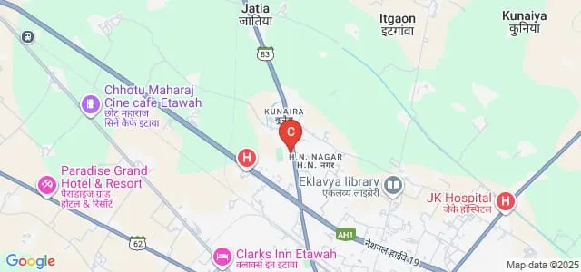 Sir Madanlal Institute of Management, Etawah Map