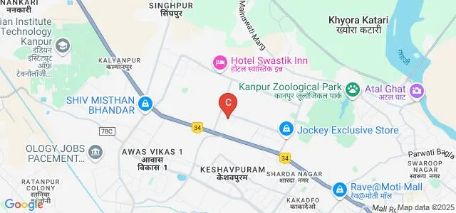 Dr BS Kushwah Institute of Medical Sciences, Kanpur Map