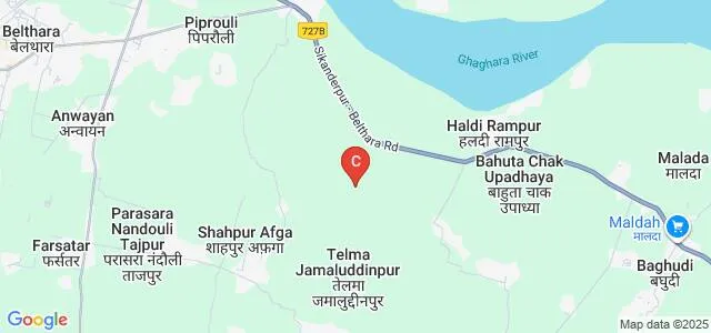 Maa Shanti Devi Mahavidyalaya, Ballia Map