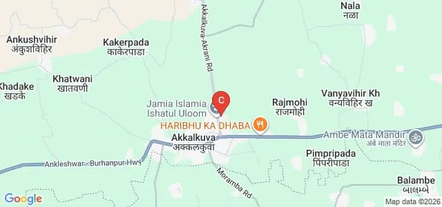 Jamia Institute of Engineering and Management Studies, Nandurbar Map