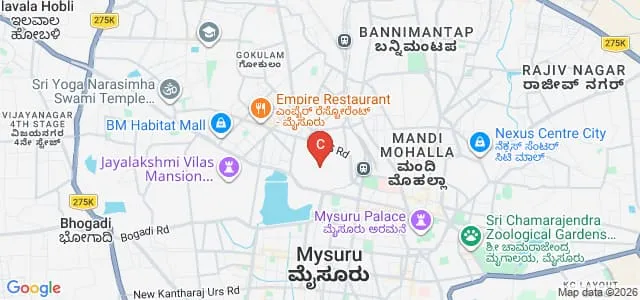 Central Food Technological Research Institute, Mysore Map