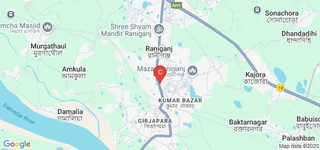 Raniganj Institute of Information Technology, Raniganj Map