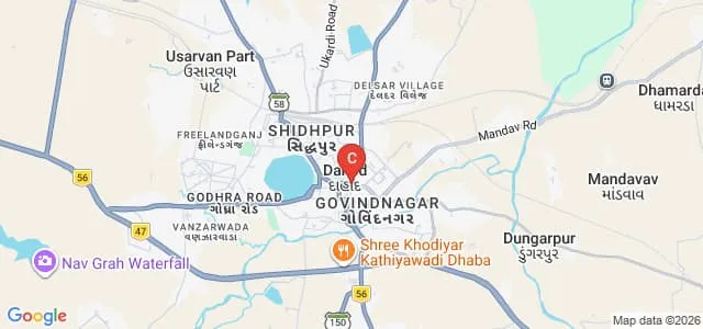 Maa Gayatri B Ed College, Dahod Map