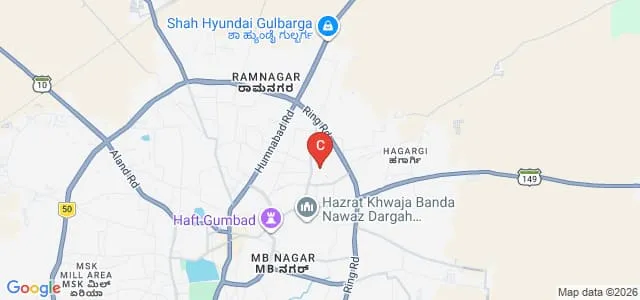 Faculty of Medical Sciences, Khaja Bandanawaz University, Kalaburagi Map