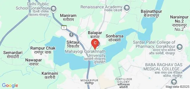 Shri Gorakshnath Medical College Hospital and Research Centre, Gorakhpur Map
