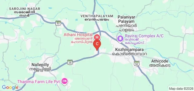 Government Arts And Science College, Kozhinjampara Map