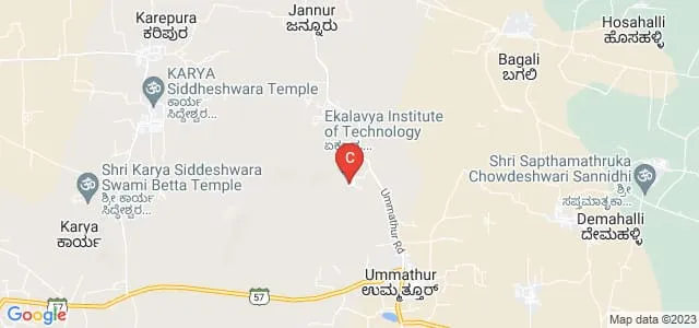 Ekalavya Institute of Technology, Chamarajanagar Map