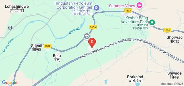 Shatabdi Institute of Engineering and Research, Nashik Map