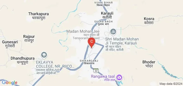 Veena Institute of Technical Education Women Polytechnic College, Karauli Map