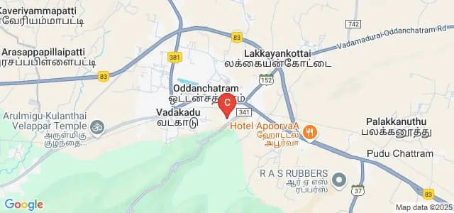 Christian College of Engineering and Technology, Dindigul Map