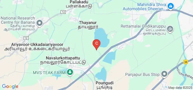 CARE College of Arts and Science, Tiruchirappalli Map