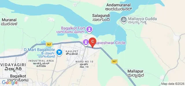 BVV Sanghas Akkamahadevi Womens Arts Science and Commerce College, Bagalkot Map