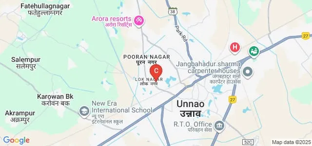 Manohar Lal Law College, Unnao Map