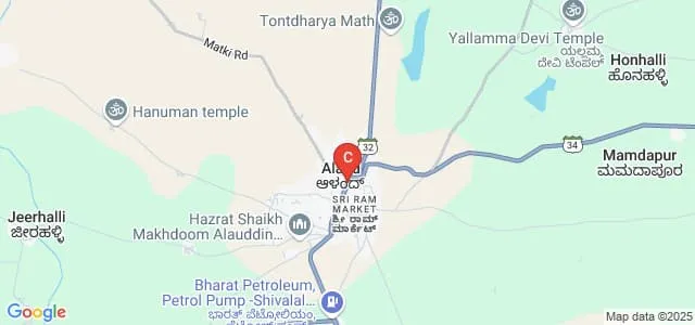 AV Patil Degree College of Arts Science and Commerce, Aland Map