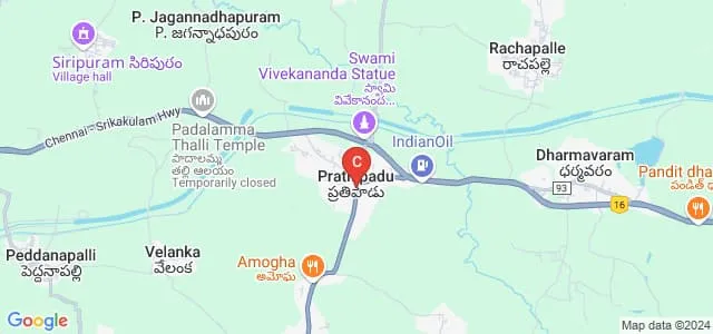 Minerva College of Education, East Godavari Map