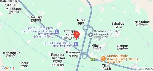 Shri Siddheshwar Maharaj Mahavidyalaya, Auraiya Map