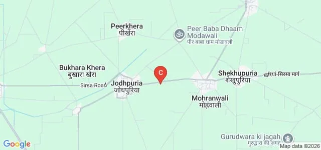 Ayujyoti Ayurvedic College and Hospital, Sirsa Map