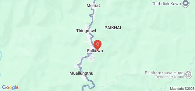 Zoram Medical College, Falkawn Map