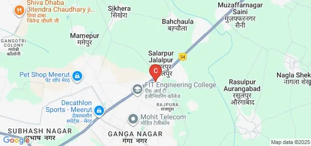 Translam College of Law, Meerut Map
