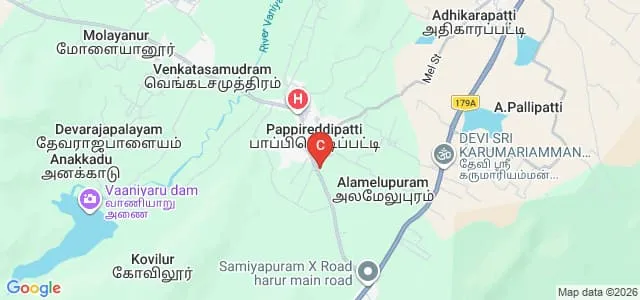 Sri Venkateswara College of Education, Dharmapuri Map