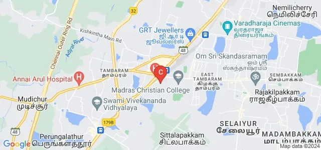 MCC Boyd Business School, Kanchipuram Map