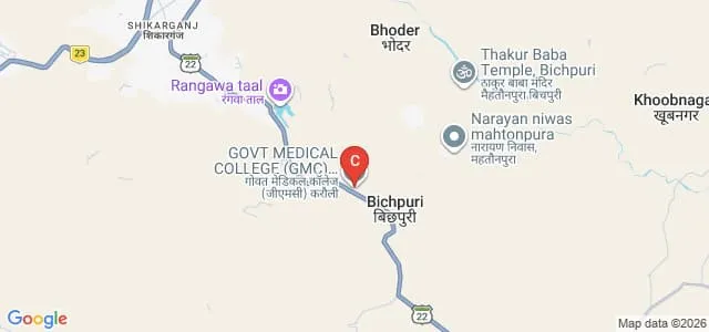 Government Medical College, Karauli Map