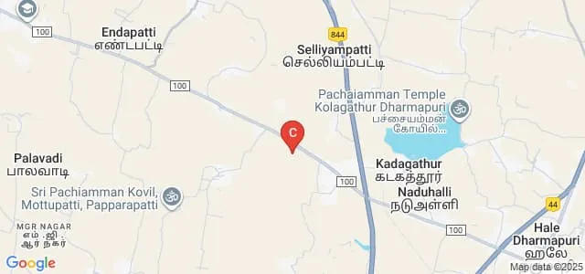 Girivaasan Polytechnic College, Dharmapuri Map