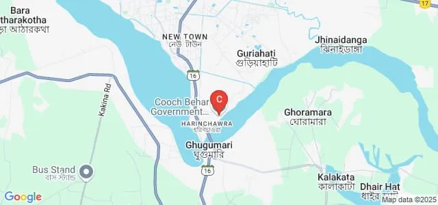 Cooch Behar Government Engineering College, Cooch Behar Map