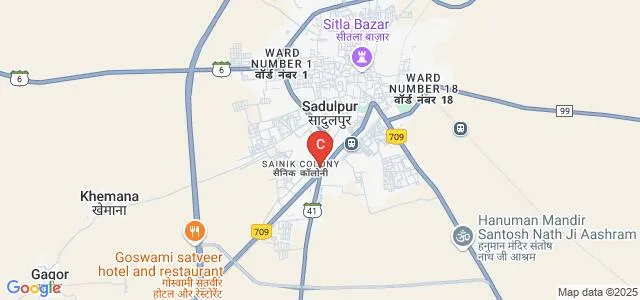 Government College, Rajgarh Map