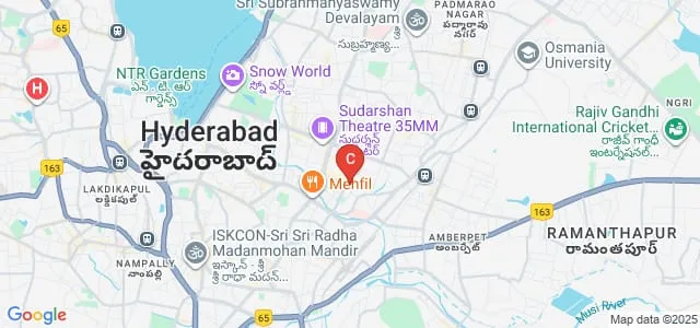 Dr BR Ambedkar Institute of Management and Technology, Hyderabad Map