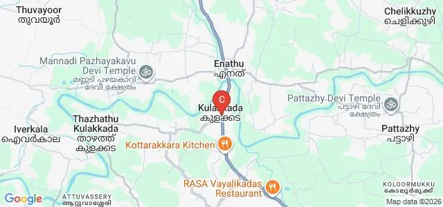 Valiyam Memorial College of Teacher Education, Kollam Map
