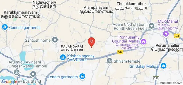 Maharaja Engineering College, Coimbatore Map