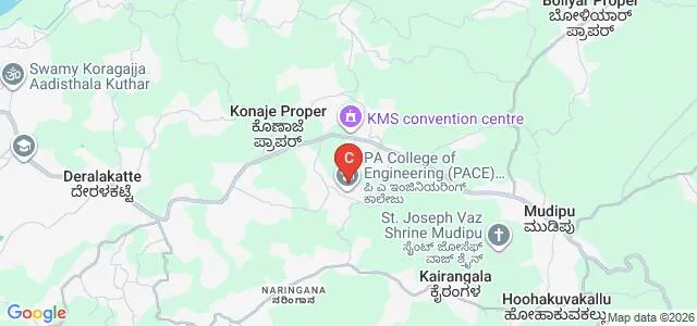 PA College of Pharmacy, Mangalore Map