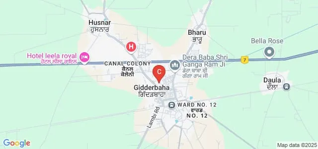 MMD DAV College, Giddarbaha Map