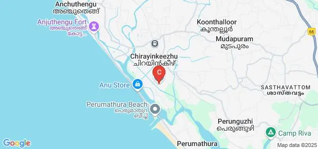 Musaliar College of Engineering, Thiruvananthapuram Map