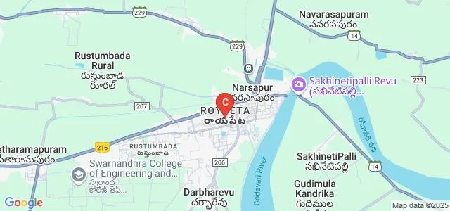 Sri Gowthami Degree College, Santhanuthalapadu Map