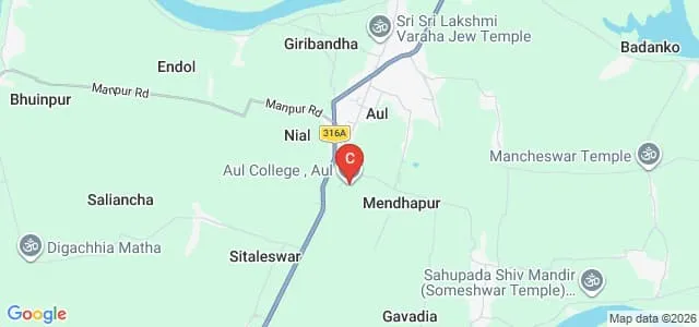 Aul College, Kendrapara Map