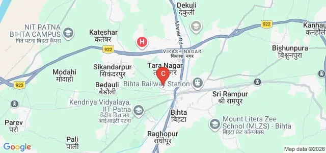 Sri Gadadhar Acharya Janta College, Rambagh Map