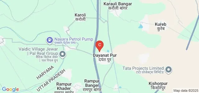 Maharaja Agrasen Polytechnic College, Jewar Map