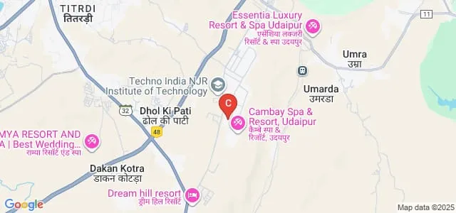 Saraswati College of Nursing, Udaipur Map