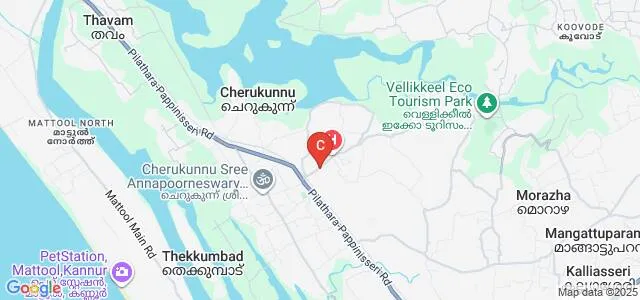 Canossa College of Nursing, Kannur Map