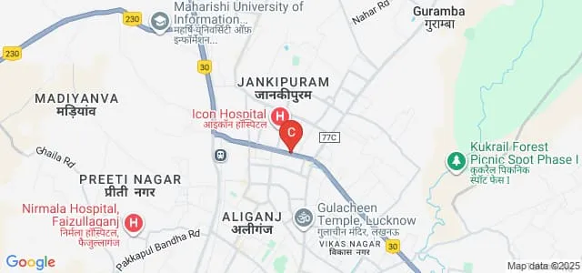 Lal Bahadur Shastri Girls College of Management, Lucknow Map