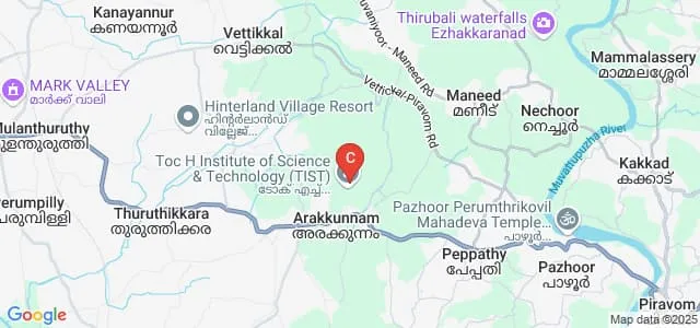 Federal Institute of Science and Technology, Ernakulam Map