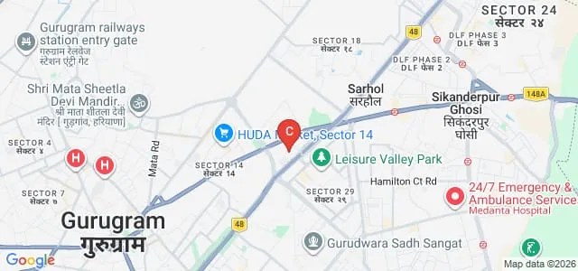 Management Development Institute, Gurgaon Map