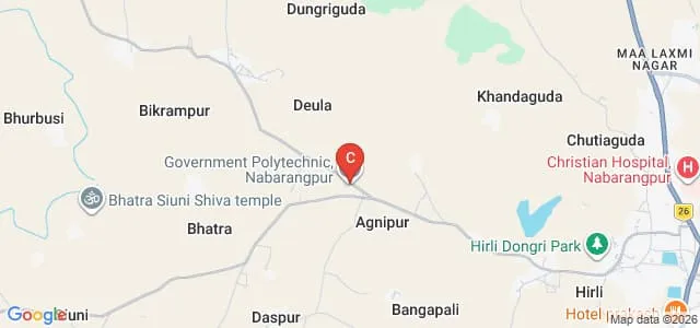 Government Polytechnic, Nabarangpur Map