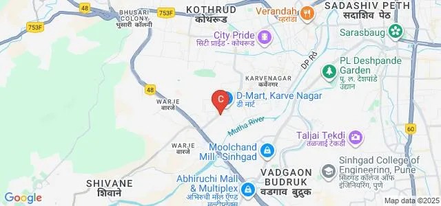 Choice College of Arts and Commerce, Pune Map